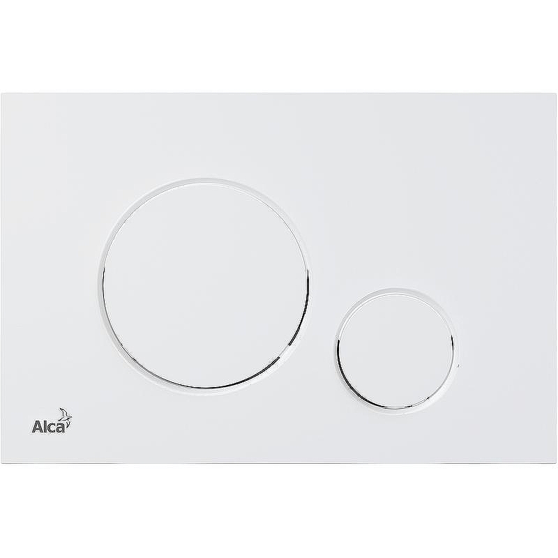 Клавиша смыва Alcaplast M676 Белая матовая