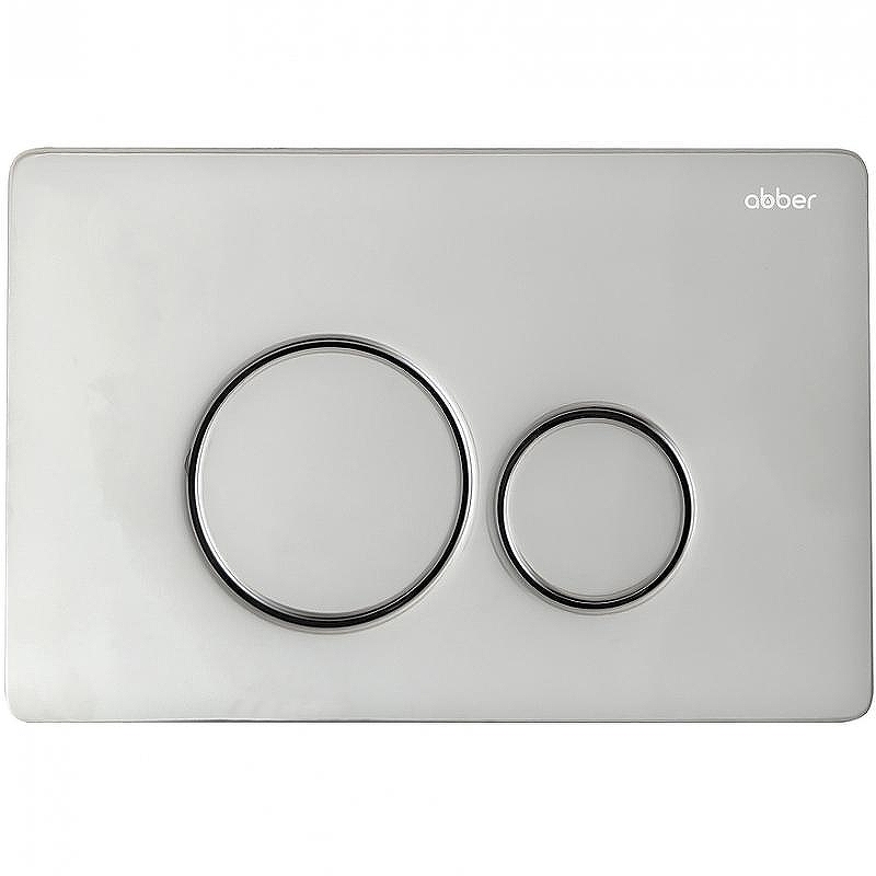 Клавиша смыва Abber AC0121 Хром
