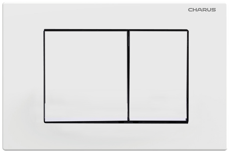 Клавиша смыва Charus Minimalista FP.310.12.01 цвет Белый матовый