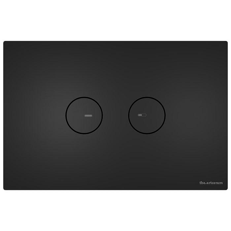 Клавиша смыва Artceram Inox 715.000.BM цвет Черный матовый